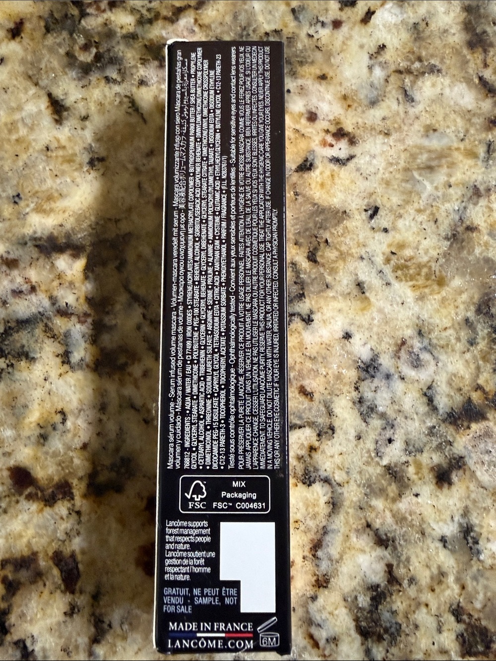 Lancôme Le 8 Hypnôse Volumizing Mascara - Black & Gold Packaging - Picture 3 of 4